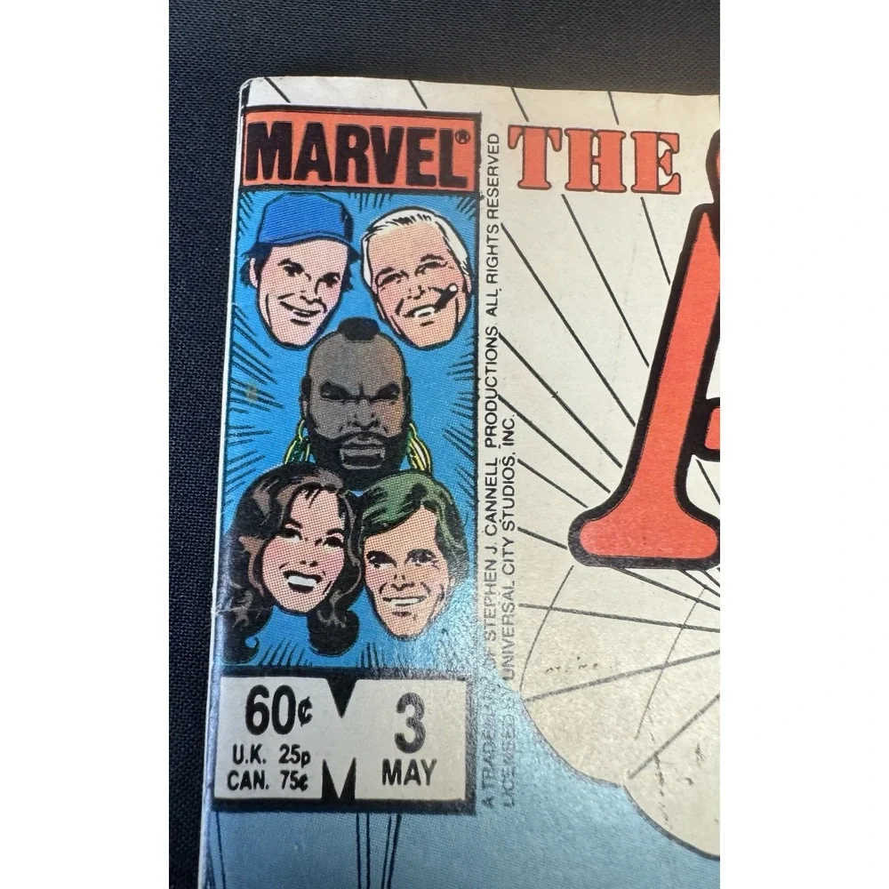 Marvel A-Team Comic Book Flight Of The Redbird #43 Vintage 1980s TV Show